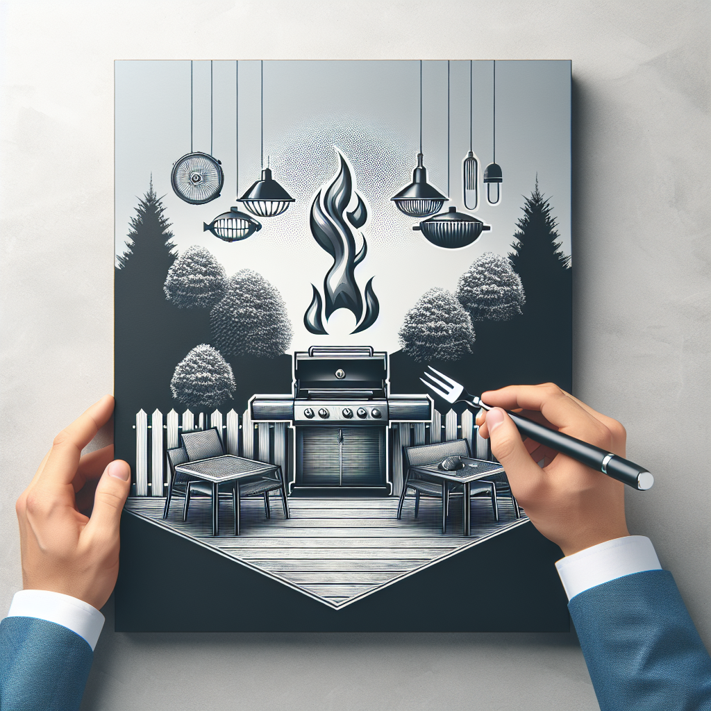 Grill-Design und -Architektur