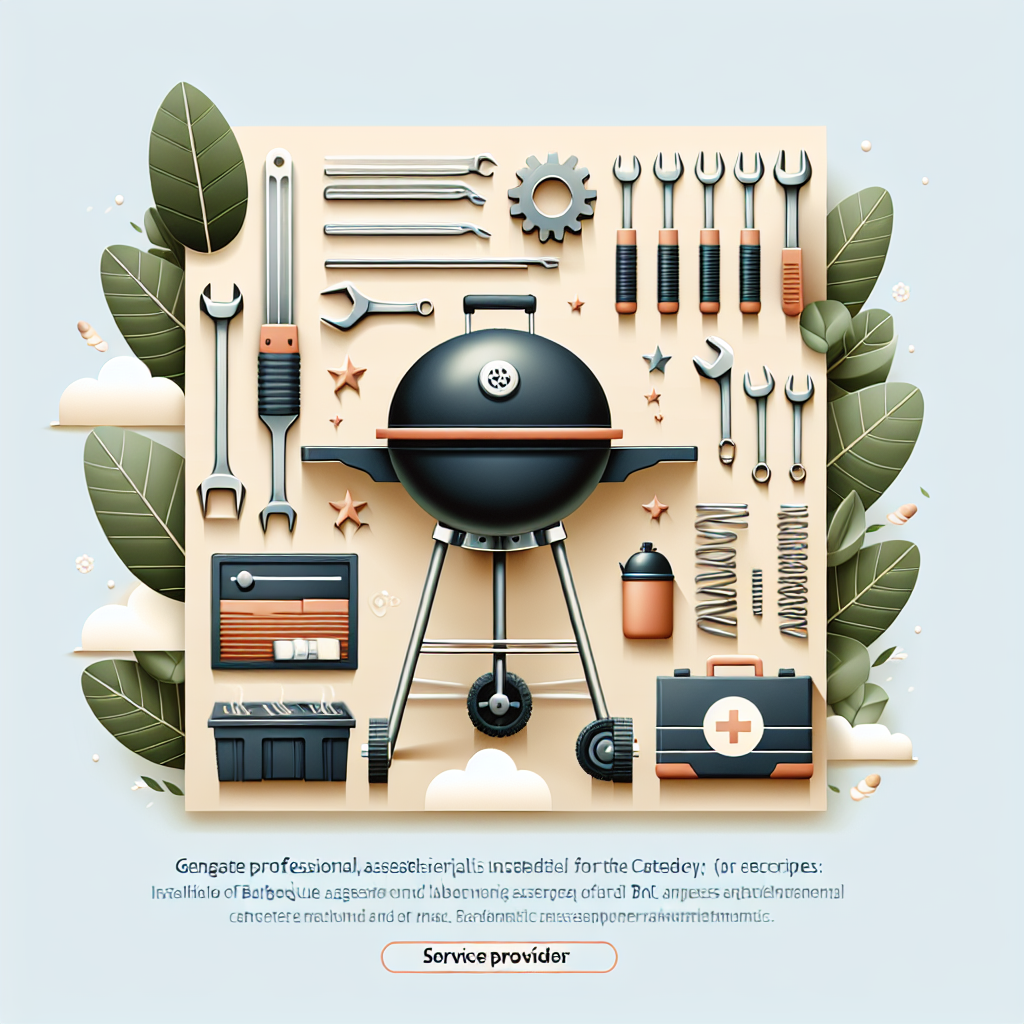 Grill-Zubehör-Installation