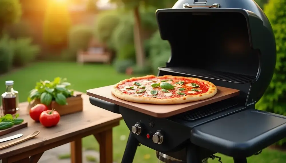 Der Gasgrill mit Pizzastein: Perfekte Pizza vom Grill