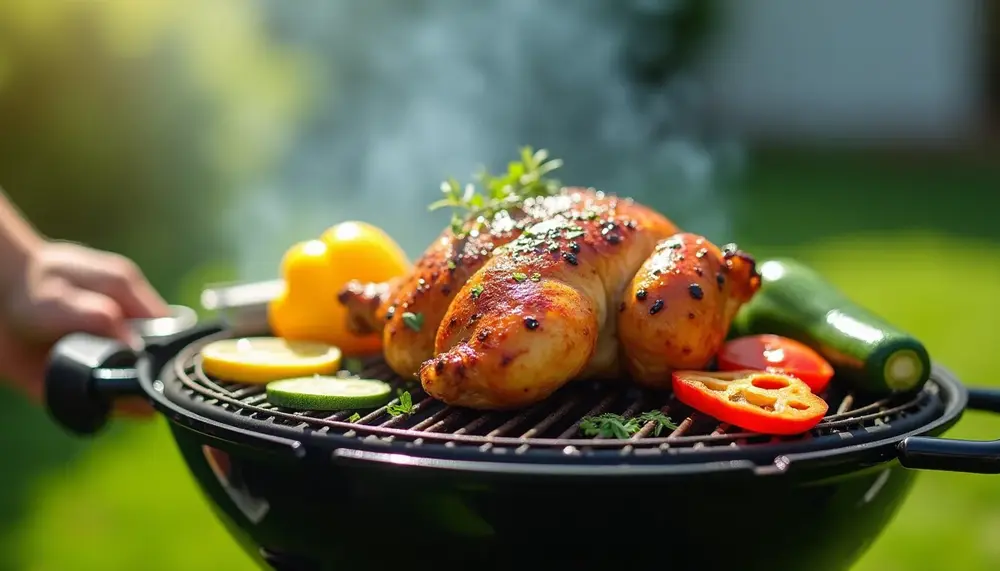 Hähnchen perfekt grillen mit dem Elektrogrill für Hähnchen