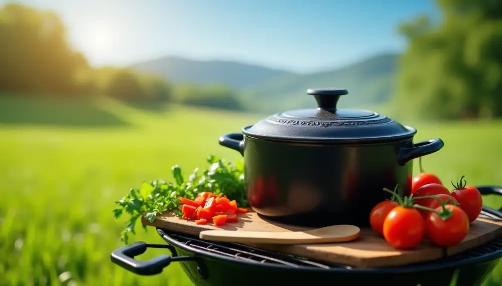 Holzkohlegrill für Dutch Oven: So gelingt das perfekte Gulasch!