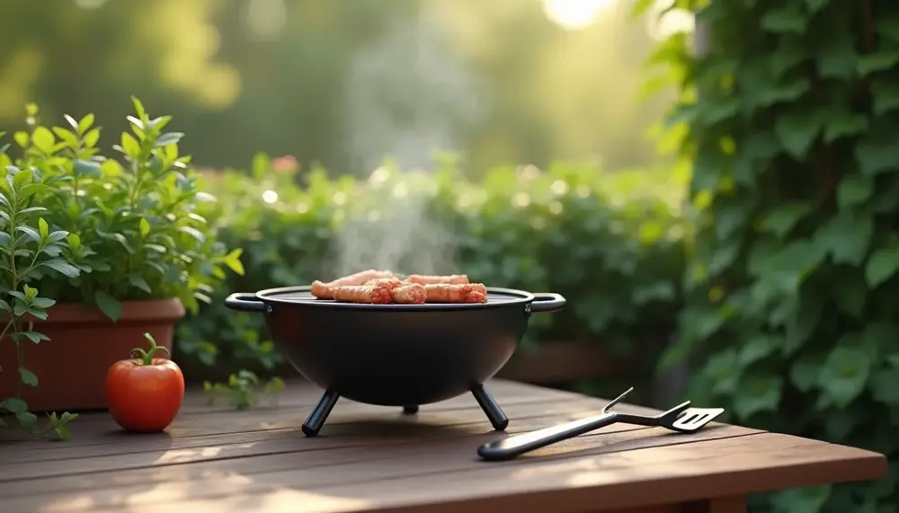 Holzkohlegrill klein rund: Ideal für Balkon und kleine Gartenecken