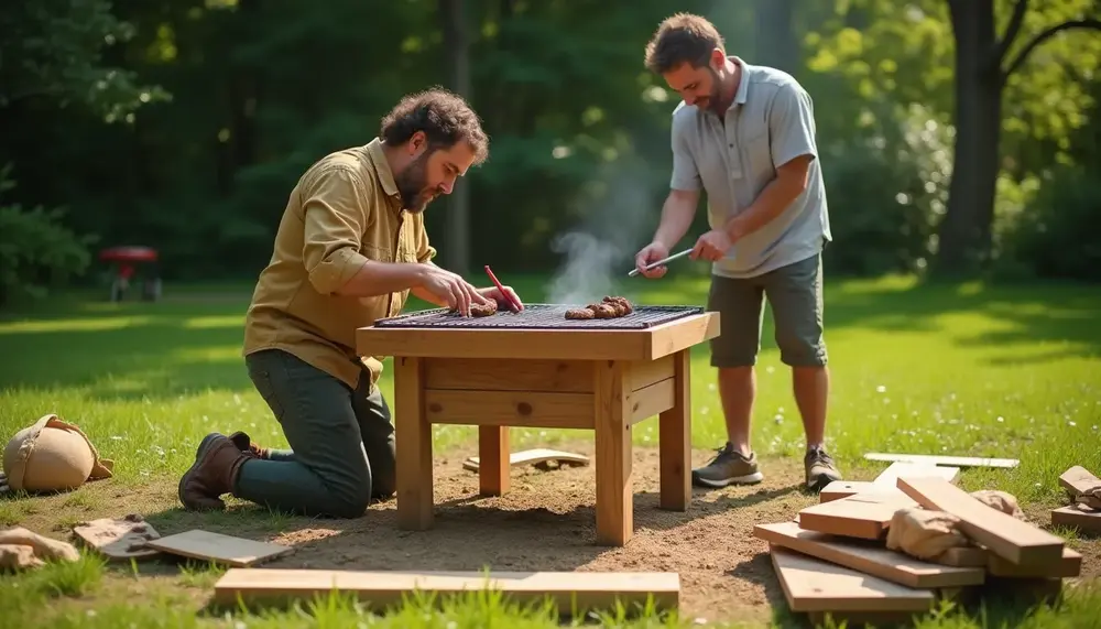 Holzkohlegrill selber bauen – Schritt für Schritt Anleitung