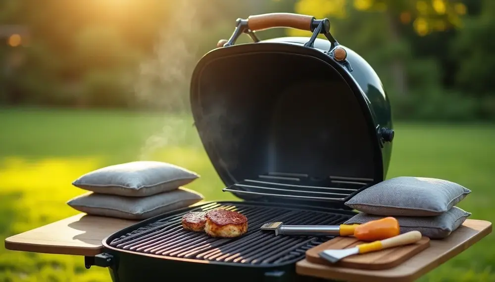 Schritt-für-Schritt-Anleitung zum Holzkohlegrill einbrennen