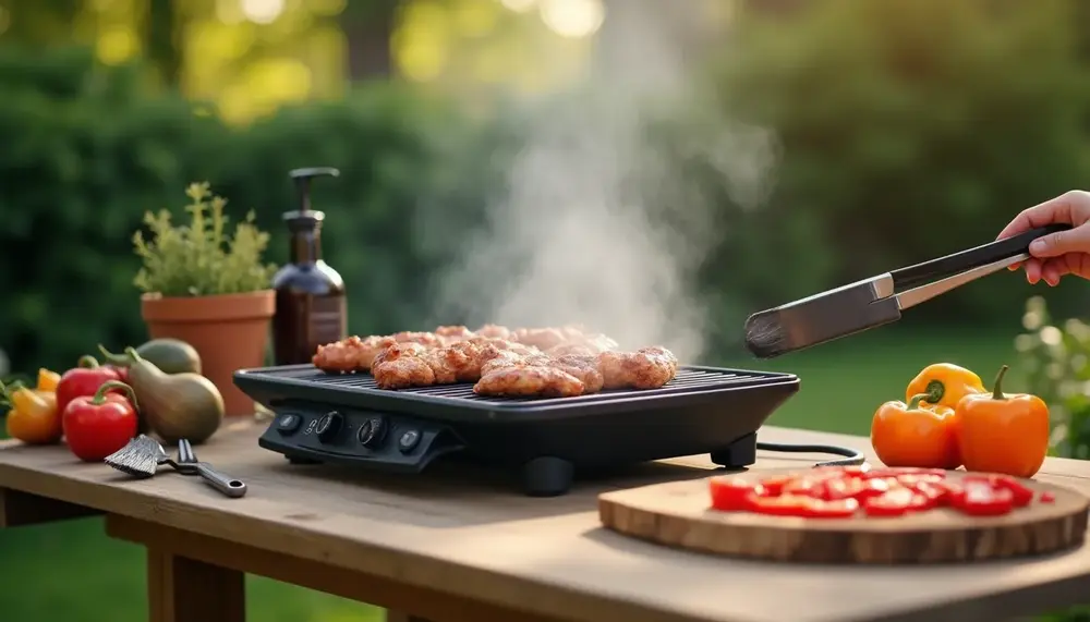 Warum dein Elektrogrill qualmt und wie du das Problem löst